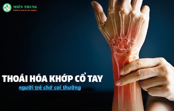 Phương pháp điều trị thoái hóa khớp cổ tay 