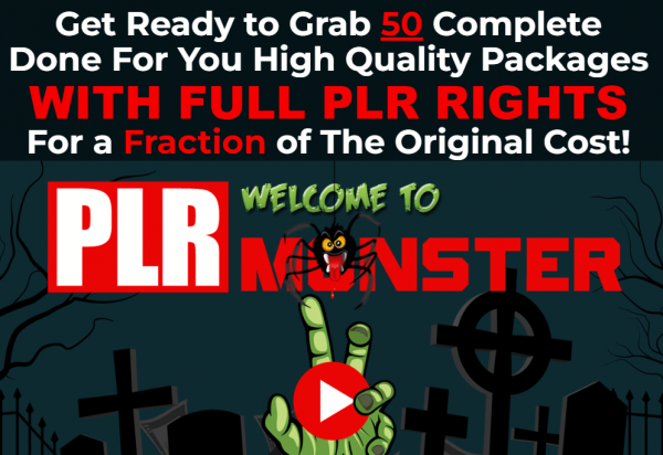 PLR Monster Review –| Is Scam? -55⚠️Warniing⚠️Don’t Buy Yet Without Seening This?