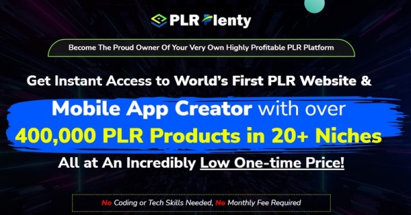 PLR Plenty OTO – 88New 2023 OTO Full Links + Mega 2,000 Bonuses Value $1,153,856