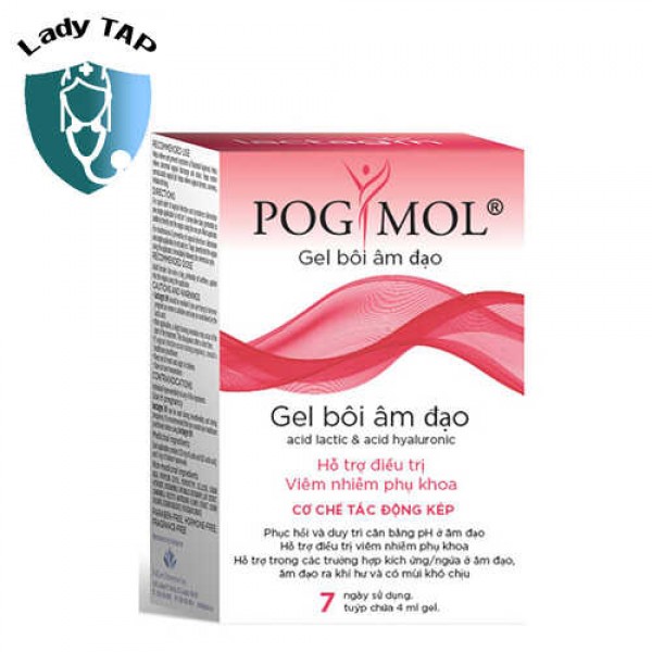 Pogymol - Gel bôi âm đạo hỗ trợ điều trị viêm nhiễm phụ khoa