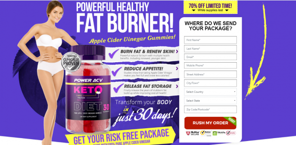 Power ACV Keto Gummies Reviews USA  - Scam or Legit? Or Really Worth.