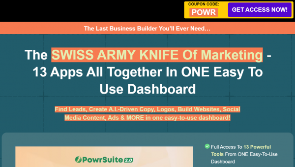 PowrSuite 2.0 OTO 1 to 6 OTOs Links Here + VIP 3,000 Bonuses Review