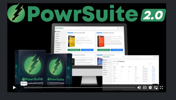 PowrSuite 2.0 OTO - 1st to 6th All 6 OTOs Details Here + 88VIP 3,000 Bonuses