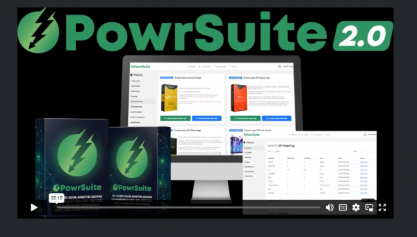 PowrSuite 2.0 OTO Upsell 1 to 6 OTOs Bundle Coupon + 88VIP 3,000 Bonuses Upsell