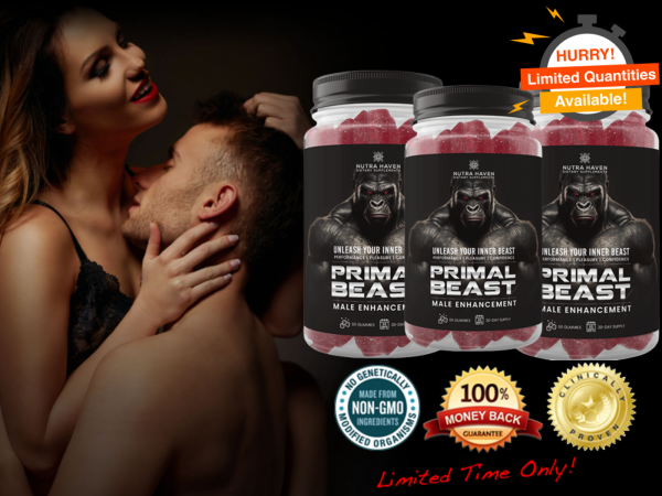 Primal Beast Male Enhancement Gummies (#1 PREMIUM MALE GROWTH FORMULA) Shocking Result!
