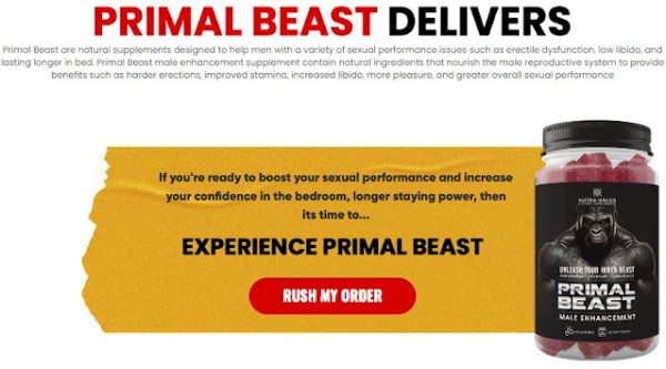 Primal Beast Male Enhancement Gummies - Is It Really Worth to Buy? Price, Ingredients and Benefits