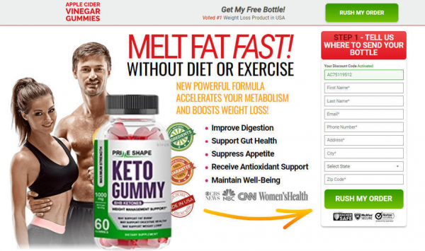 Prime Shape Keto Gummy: Is it Effective in Fat Burning Supplement?