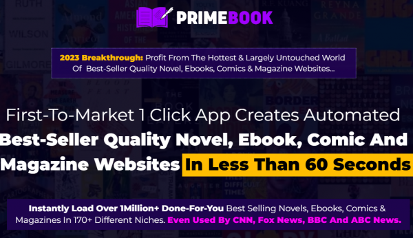 PrimeBook Review – 88VIP 2,000 Bonuses $1,153,856 + OTO 1,2,3,4,5 Link Here