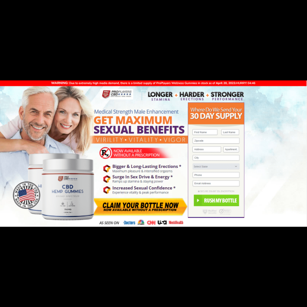 Pro Players Male Enhancement CBD Gummies - How to Spot the Fakes supplement