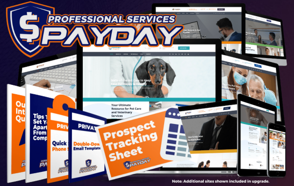 Professional Services Payday OTO 2023: Full 4 OTO Details + 3,000 Bonuses + Demo