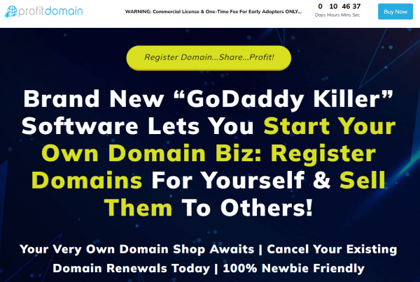 ProfitDomain Coupon Code OTO 1st To 5th OTOs Links Profit Domain>>>