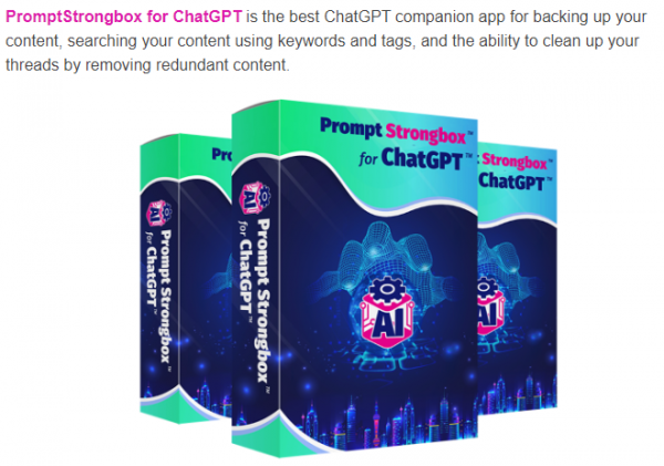 PromptStrongbox for ChatGPT OTO 2023: Full 9 OTO Details + 3,000 Bonuses + Demo