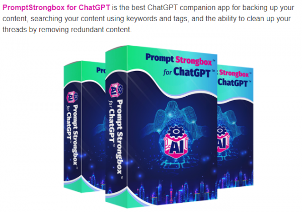 PromptStrongbox for ChatGPT Review - VIP 3,000 Bonuses $1,732,034 + OTO 1,2,3,4,5 Link Here