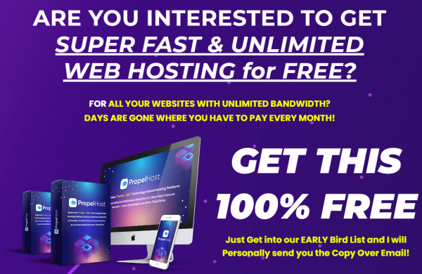 PropelHost OTO Upsell - 1st to 8th All 8 OTOs Details Here + 88VIP 2,000 Bonuses