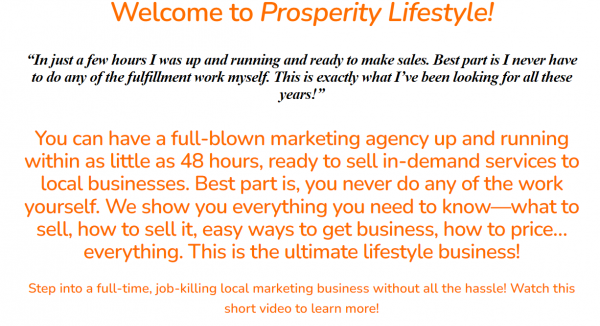 Prosperity Lifestyle OTO - 1st to 2nd All 2 OTOs Details Here + 88VIP 2,000 Bonuses