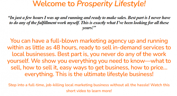 Prosperity Lifestyle OTO – VIP 2,000 Bonuses $1,153,856 + OTO 1,2 Link Here