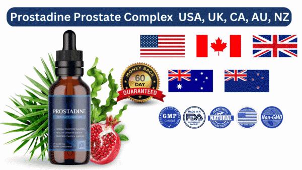 Prostadine Prostate Complex Drops USA, UK, AU, NZ, CA Reviews & Working
