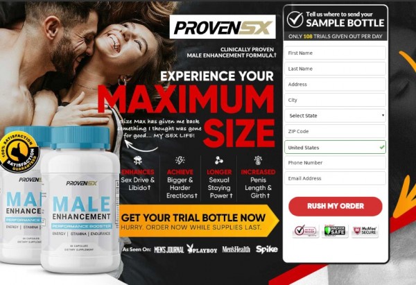 Proven SX Male Enhancement -  Is It A Clinically Proven Male Enhancement Formula?