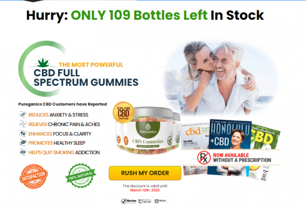 Pureganics CBD Gummies - The Ultimate Pain Relief Solution