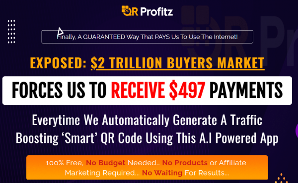 QRProfitz OTO - 2022 Full 9 OTO Upsell Links + 88VIP 2,000 Bonuses Value $1,153,856