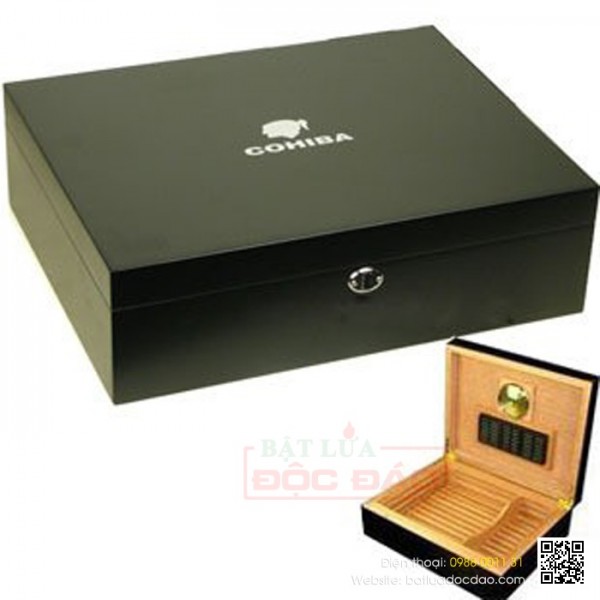 Quà biếu sếp: hộp bảo quản xì gà Cohiba BYD003 