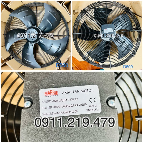 Quạt công nghiệp đường kính 500 model YWF4D-500S