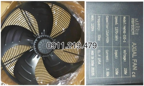 Quạt dàn lạnh, quạt dàn nóng YWF4D-550S
