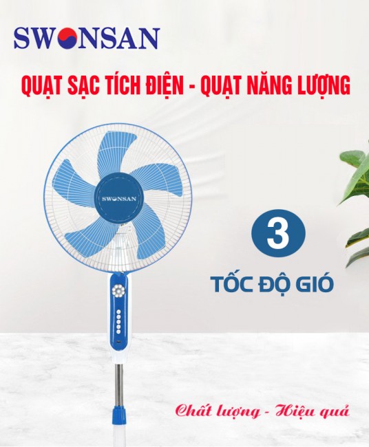 Quạt năng lượng mặt trời Swonsan BSC - 40NL