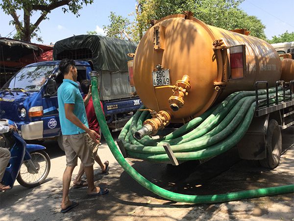 Quy trình hút bể phốt tại Hà Đông 2021 giá rẻ 