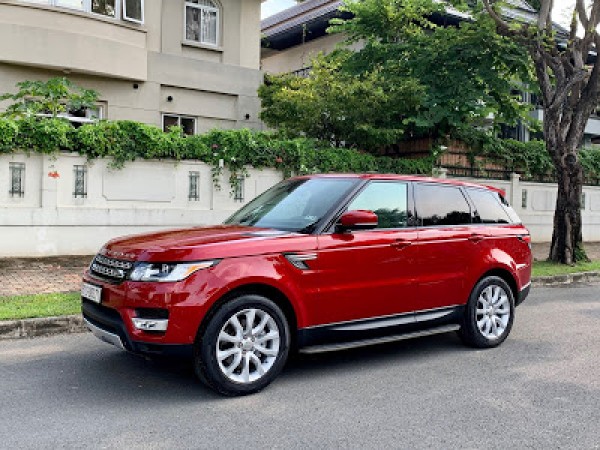 RangeRover HSE Sport 2015...màu đỏ nội thất kem cực kỳ đẹp và sang trọng, option nhiều miên man