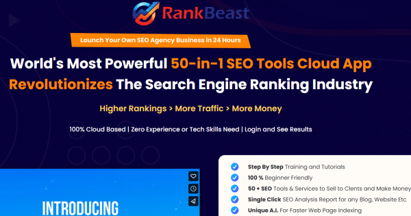 RankBeast Review –| Is Scam? -33⚠️Warniing⚠️Don’t Buy Yet Without Seening This?