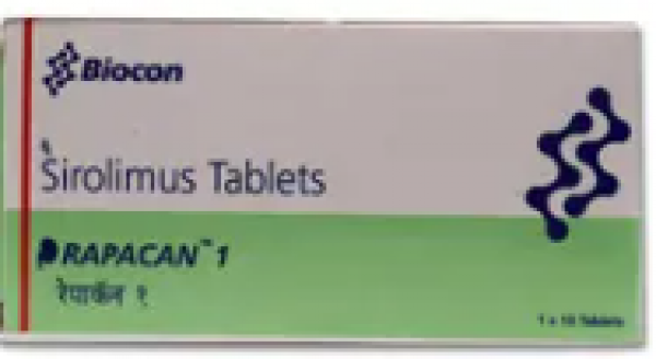 Rapacan 1mg Sirolimus Tablet có sẵn với giá thấp nhất