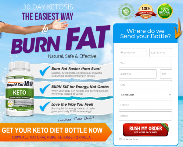 Rapid Cut 100 Keto - Weight Loss Support Pills! Price