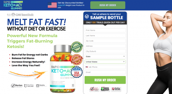 Rapid Keto + ACV Gummies [Keto Exposed Scam] Must Check Now