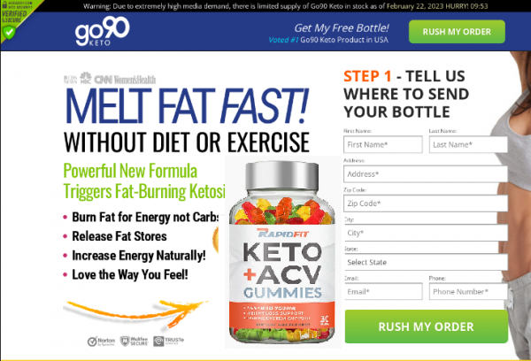 RapidFit Keto ACV Gummies (100% REAL)  Get Natural Fat Burn!
