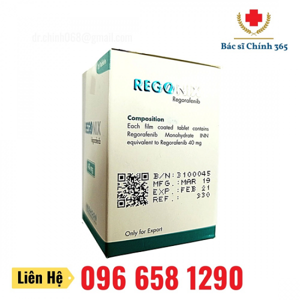 Regonix 40mg Xuất xứ: Bangladesh