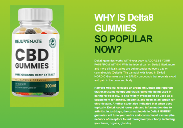 Rejuvenate CBD Gummies [CHECK RESULTS?] Get Relief From Pain & Anxiety!