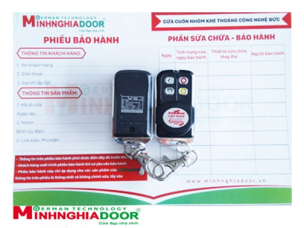 Remote cửa cuốn CH-S89