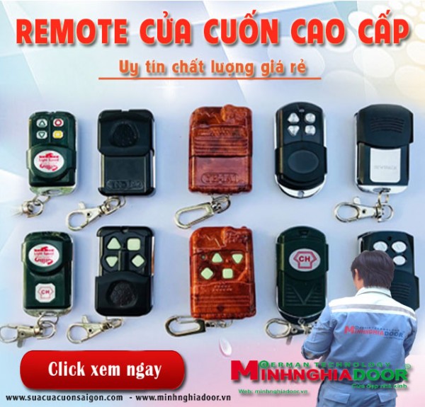 Remote cửa cuốn JG