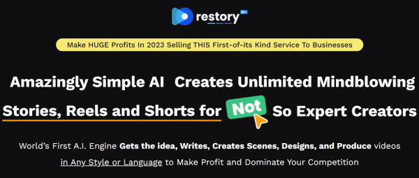 ReStory OTO 1 to 6 OTOs Links Here + VIP 3,000 Bonuses Review