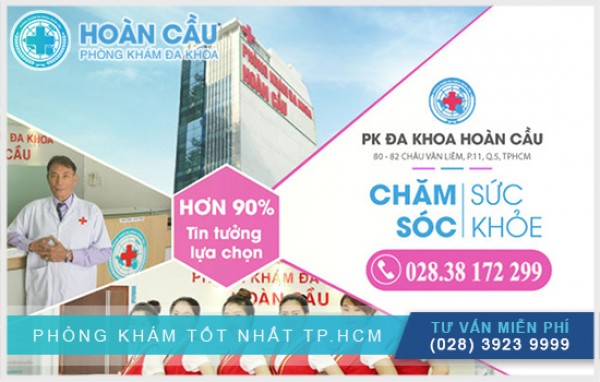 Review phòng khám đa khoa hoàn cầu