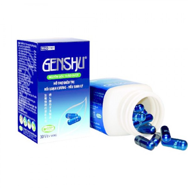 Review thuốc Genshu điều trị sinh lý nam hiệu quả