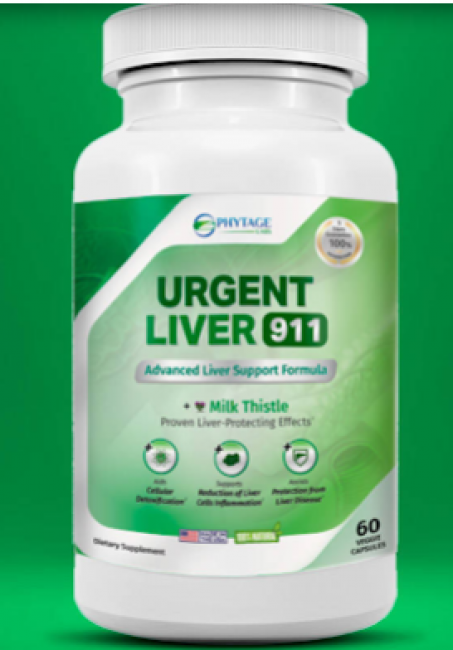 Revitalize Your Liver with Urgent Liver 911 from PhytAge Labs