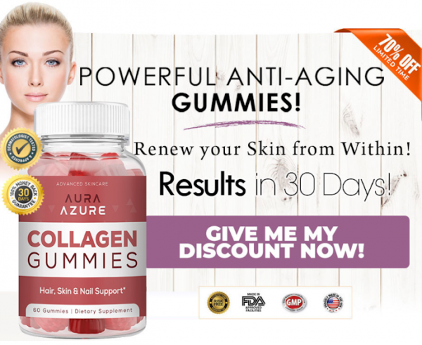 Revitalize Your Skin with Aura Azure Collagen Gummies