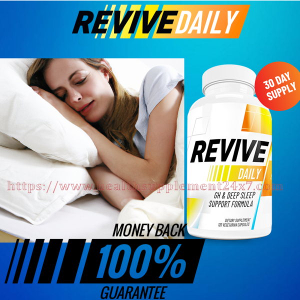 Revive Daily (#1 PREMIUM DEEP SLEEP SUPPORT PILLS) Shocking Result