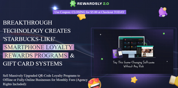 Rewardsly 2.0 Review - VIP 3,000 Bonuses $1,732,034 + OTOs 1,2,3,4,5,6,7,8,9 Link Here