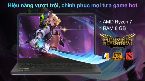 Rog Zephyrus Gaming G14, laptop chiến game hoàn hảo