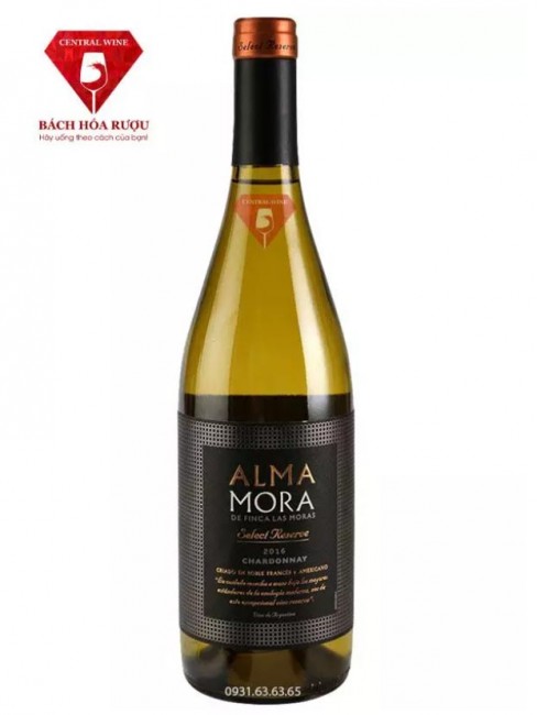 Rượu vang Alma Mora Seclect Reserve Chardonnay