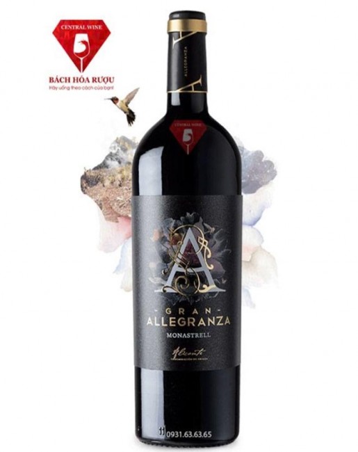 Rượu vang đỏ Grand Allegranza Tây Ban Nha