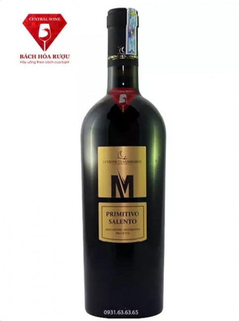 Rượu vang Le vigne di Sammarco M Primitivo Salento